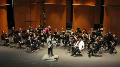 Dr. Stefanie Gardner at the Clarinet Fest.